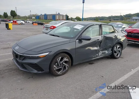 2025 Hyundai Elantra Sel Convenience z USA, uszkodzony, nr VIN KMHLS4DG4SU018739